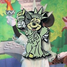 Adorável broche de esmalte Minnie - Alfinetes de fantasia Minnie Disney - Alfinetes Minnie Liberty -  comprar usado  Enviando para Brazil