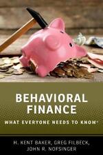 Behavioral finance what usato  Spedire a Italy