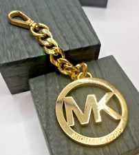MK Michael Kors GRANDE Tom Dourado Clipe na Bolsa Charme Corrente Fob LOGOTIPO comprar usado  Enviando para Brazil