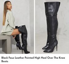 Knee high heel for sale  LONDON