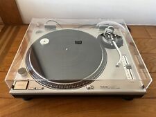 [Stan doskonały!!!] Gramofon z napędem bezpośrednim Technics SL-1200MK2 DJ srebrny na sprzedaż  Wysyłka do Poland
