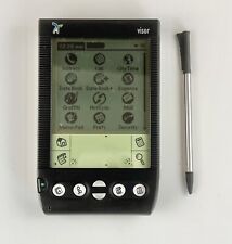 Visera de resorte de mano negra portátil PDA organizadora Palm Pilot con lápiz óptico. Funciona segunda mano  Embacar hacia Mexico