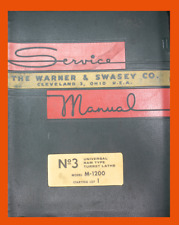 Warner swasey 1200 for sale  Port Richey