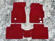 (RHD) Honda Civic Ek9 Type-R Floor Mat Mats Red Carpet Set 1996-00 for sale  Shipping to South Africa