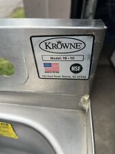 Krowne silver stainless for sale  Galveston