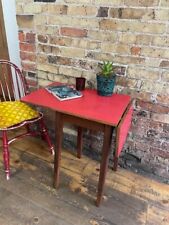 Vintage Mid Century Diner / Kitchen Drop Leaf / Extending Formica Table c 1960's for sale  Shipping to South Africa