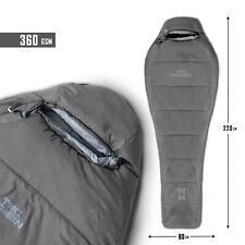 Tac Maven Saco de Dormir Invernal Ligero y Cómodo Momia Cinder Gris, usado comprar usado  Enviando para Brazil