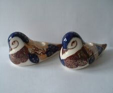 Pair ceramic bird for sale  WESTON-SUPER-MARE