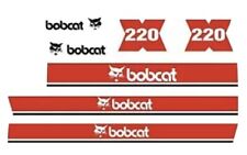Bobcat x220 decalcomanie usato  Gravina In Puglia