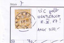 Briefmarken . gelb gebraucht kaufen  Joachimsthal