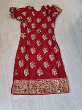 Ladies red salwar for sale  STAINES-UPON-THAMES