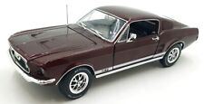 Auto World escala 1/18 AMM1309/06 - 1967 Ford Mustang GT 2+2 - Borgonha comprar usado  Enviando para Brazil