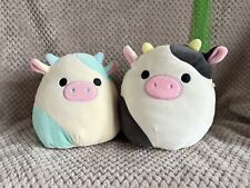 Squishmallow cow bundle for sale  YORK