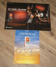 Páginas de revista Sony Ericsson ADs W800i Walkman telefone FOTO anúncios, usado comprar usado  Enviando para Brazil