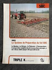 Brochure tracteur kongskilde d'occasion  Châteauroux