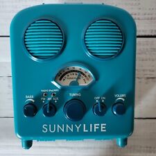 Usado, Rádio player SunnyLife Beach MP3 estojo de transporte alto-falante de armazenamento azul comprar usado  Enviando para Brazil