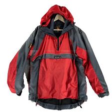 Chaqueta Paramo Valdez Aventura Luz Humo Rojo Extra Grande Impermeable Halo Capucha, usado segunda mano  Embacar hacia Mexico