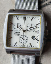 Timex Monaco cronógrafo T22242 relógio Indiglo 5 caixas eletrônicos comprar usado  Enviando para Brazil