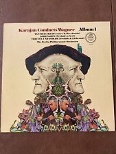 Karajan Conducts Wagner Album 1 Berlin Philharmonic Vinyl LP Angel S-37097 1975 for sale  Shipping to South Africa