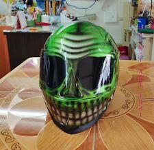 Green custom airbrushed for sale  Shipping to Ireland