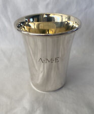 Solid silver beaker for sale  CROMER