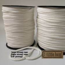White cord string for sale  PETERBOROUGH