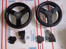 Used, Two (2)  8 1/2 Inches EVENFLO STROLLER REAR WHEELS.  for sale  Shipping to South Africa