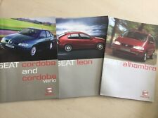 Seat 1999 brochures for sale  WEYMOUTH