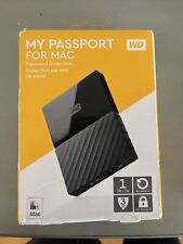Disco duro externo portátil WD 1TB My Passport para Mac - Nuevo/caja abierta, usado segunda mano  Embacar hacia Argentina