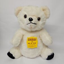 De colección Chubby The Hug Me Bear 1979 Smile Novelty Toy Company 18 pulgadas oso polar segunda mano  Embacar hacia Argentina