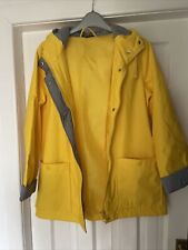 Yellow mac raincoat for sale  UK