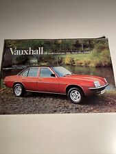 Vauxhall range brochure for sale  NEWCASTLE UPON TYNE