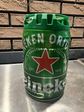 Lata de cerveza HEINEKEN MINI KEG 5 L 1,32 GALONES - VACÍA con pico de grifos sin usar segunda mano  Embacar hacia Mexico