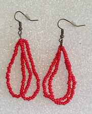 Red seed bead for sale  Claremont