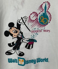 Moletom Vintage Disney Gola Redonda Mickey Mouse World Land Masculino Extra Grande EUA 80s 90s comprar usado  Enviando para Brazil