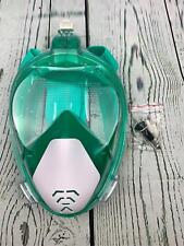 Máscara de snorkel facial completa versión de actualización más segura plegable respiración fácil segunda mano  Embacar hacia Mexico