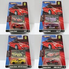 Hot wheels Ferrari racer F512M Purple F50 Momo Red 246 GT #44 599 Fiorano Yellow for sale  Shipping to South Africa