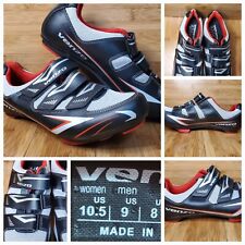 Sapatos e chuteiras de bicicleta de estrada Venzo - Feminino 10.5 - Masculino 9 - Euro 43 comprar usado  Enviando para Brazil