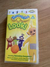 Teletubbies look vhs for sale  GREAT YARMOUTH