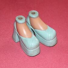 Paire chaussures bleue d'occasion  Cerisy-la-Salle