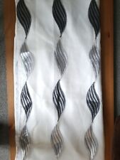 Black white curtains for sale  IPSWICH