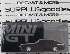 2024 Mini-GT Overseas Edition: preto fosco Nissan Skyline Kenmari Liberty Walk, usado comprar usado  Enviando para Brazil