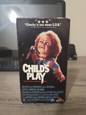 Child’s Play VHS 1988 MGM/UA Home Video 1er lanzamiento Chucky Tom Holland Horror segunda mano  Embacar hacia Argentina