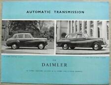 Daimler automatic transmission for sale  LEICESTER