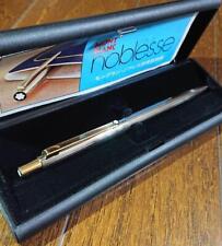 Used, Mont Blanc Noblesse Ballpoint Pen Silver Color with Slimeline Near Mint for sale  Shipping to South Africa