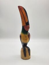 Vintage toucan wooden d'occasion  Expédié en Belgium