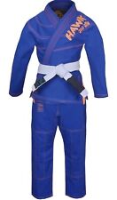 Usado, Quimonos HAWK Jiu Jitsu Kids Jiu Jitsu Gi Grappling com cinto branco, K3 - Azul comprar usado  Enviando para Brazil