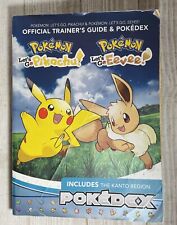 Pokemon Let's Go Pikachu Eevee Official Trainer’s Guide & Pokedex comprar usado  Enviando para Brazil