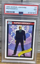 Marvel Professor X 1990 Universe 1 #7 PSA classificação 7.0 quase em perfeito estado Charles Xavier comprar usado  Enviando para Brazil