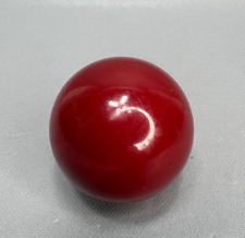 Usado, Bola de bilhar rara vintage de sinuca vermelha cereja âmbar baquelite 202 gramas comprar usado  Enviando para Brazil